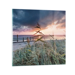 Quadro su vetro - Non andrà via col vento - 70x70 cm