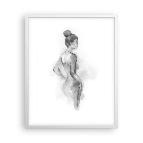 Poster in cornice bianca - Bella come un quadro - 40x50 cm