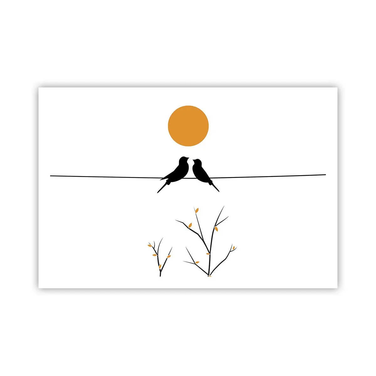 Poster - Sera da usignoli - 91x61 cm