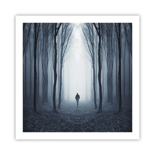 Poster - E tutto è semplice e chiaro - 60x60 cm