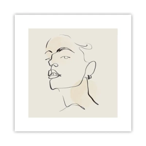 Poster - Sguardo fiero - 30x30 cm