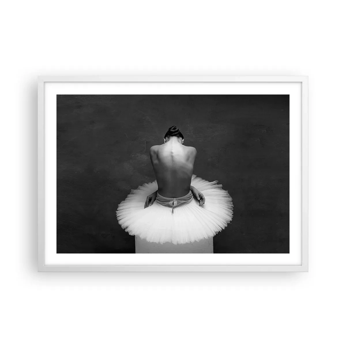 Poster in cornice bianca - Fiorisce adesso - 70x50 cm