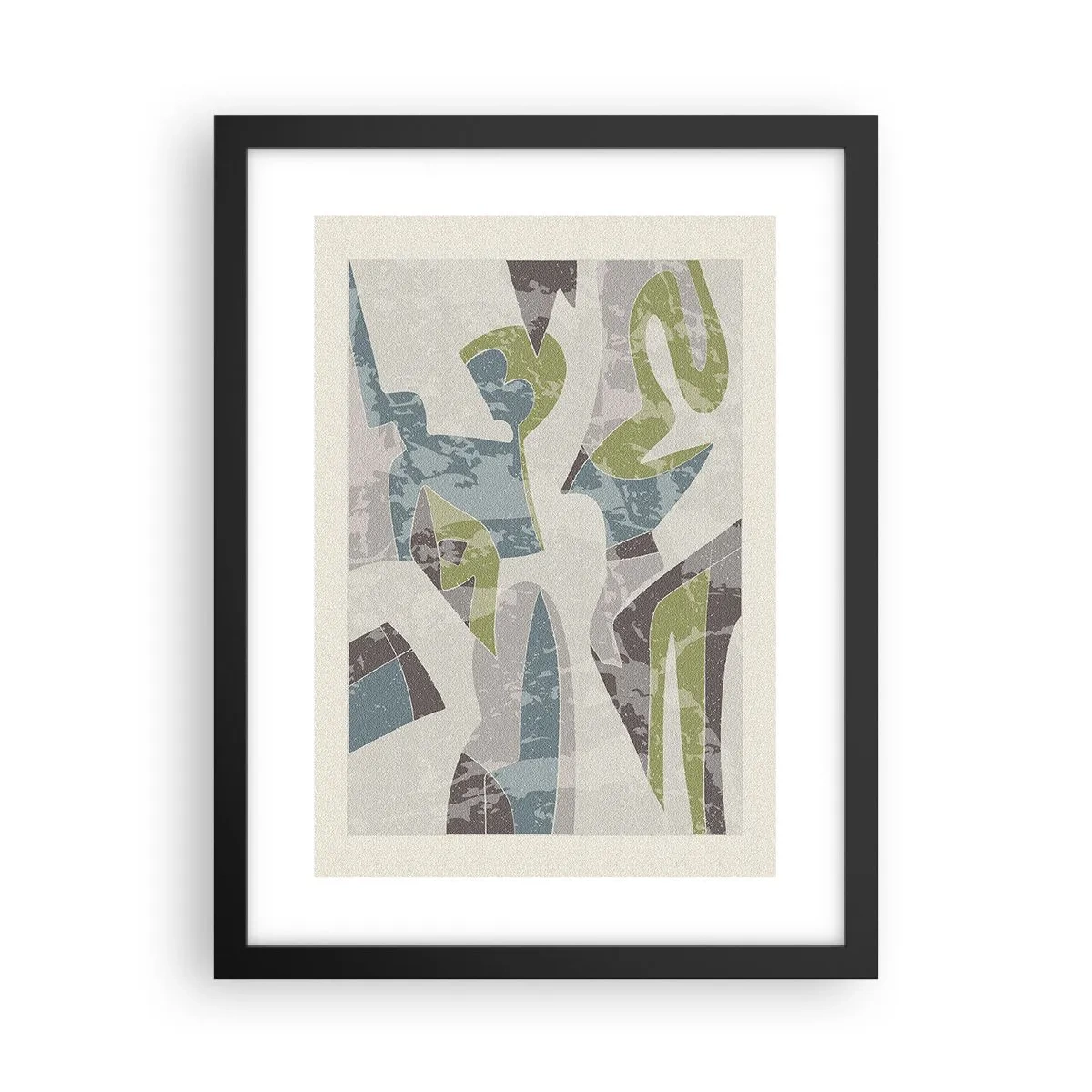 Poster in cornice nera - Composizione oltre il vetro - 30x40 cm