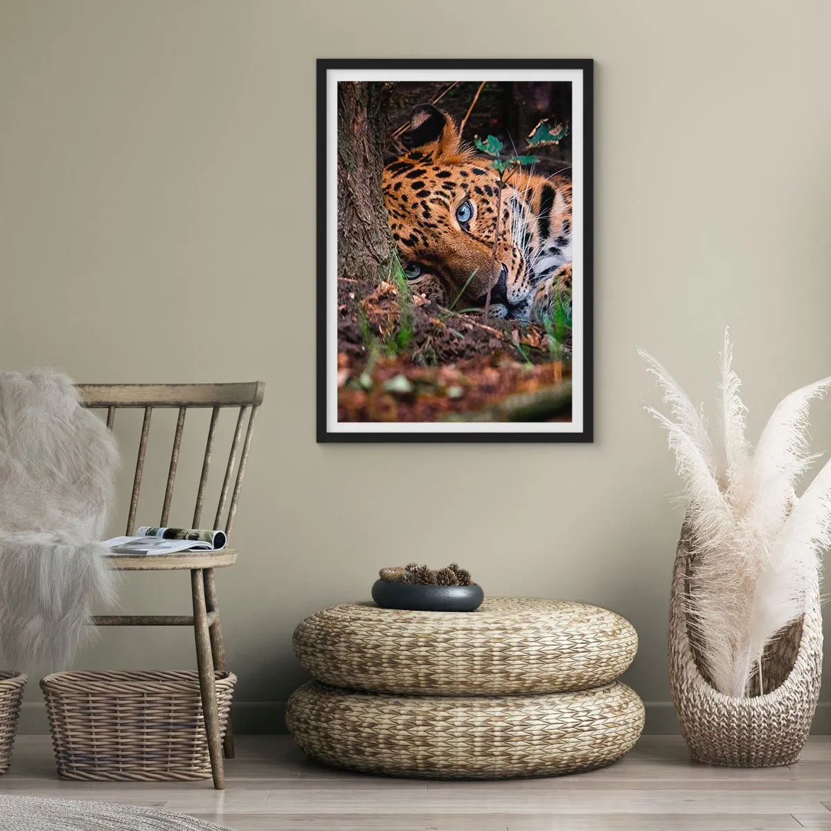 Poster in cornice nera - Fidati di me - 30x40 cm