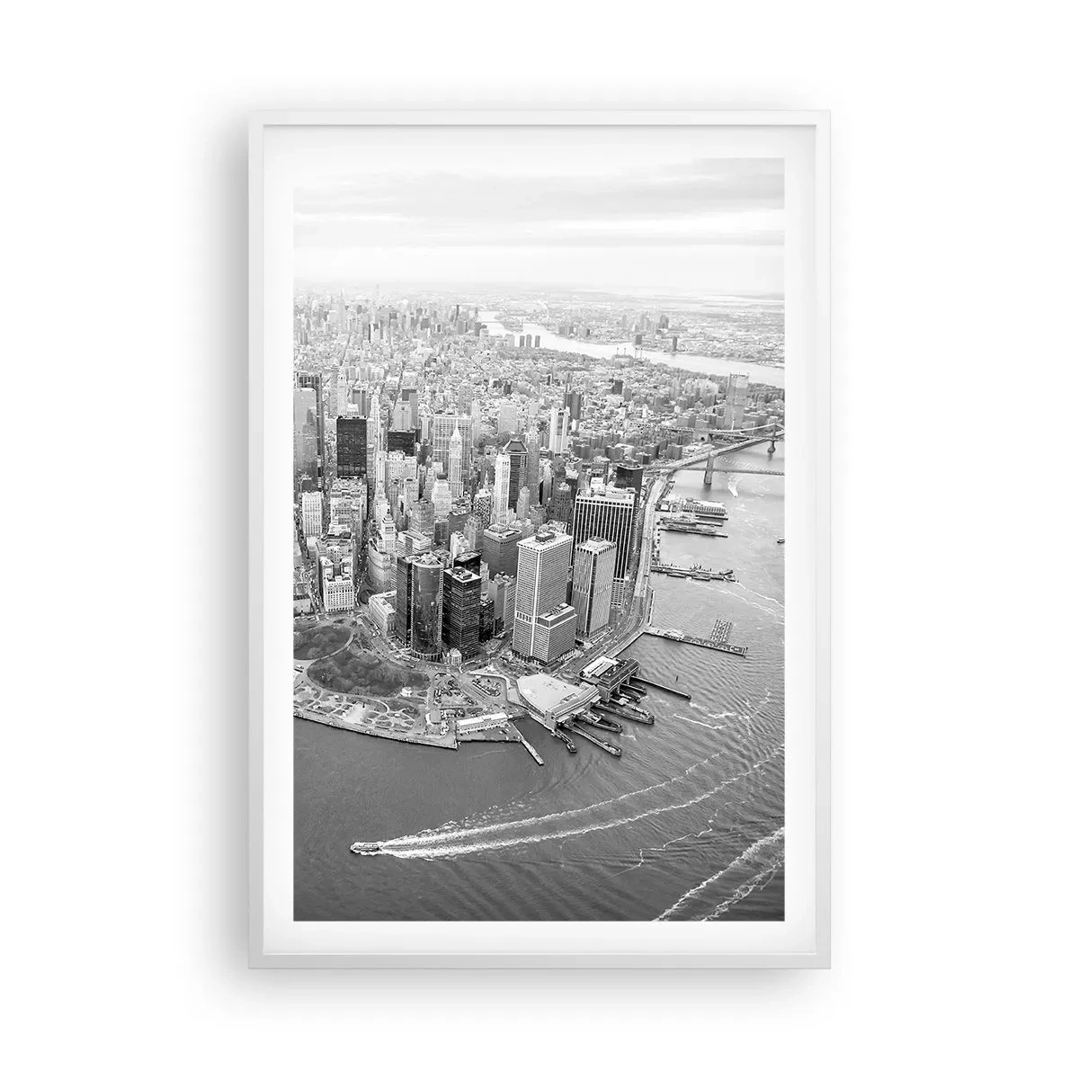 Poster in cornice bianca - Come non amarla? - 61x91 cm