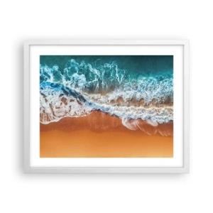 Poster in cornice bianca - Sempre in coppia - 50x40 cm