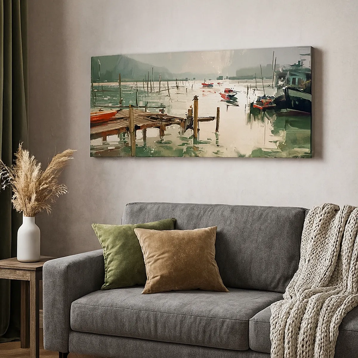 Quadro su tela - Stampe su Tela - Imbevuto di luna fusa - 30x30 cm