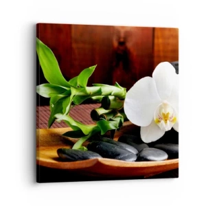 Quadro su tela - Stampe su Tela - Lasciati toccare dalla natura - 30x30 cm