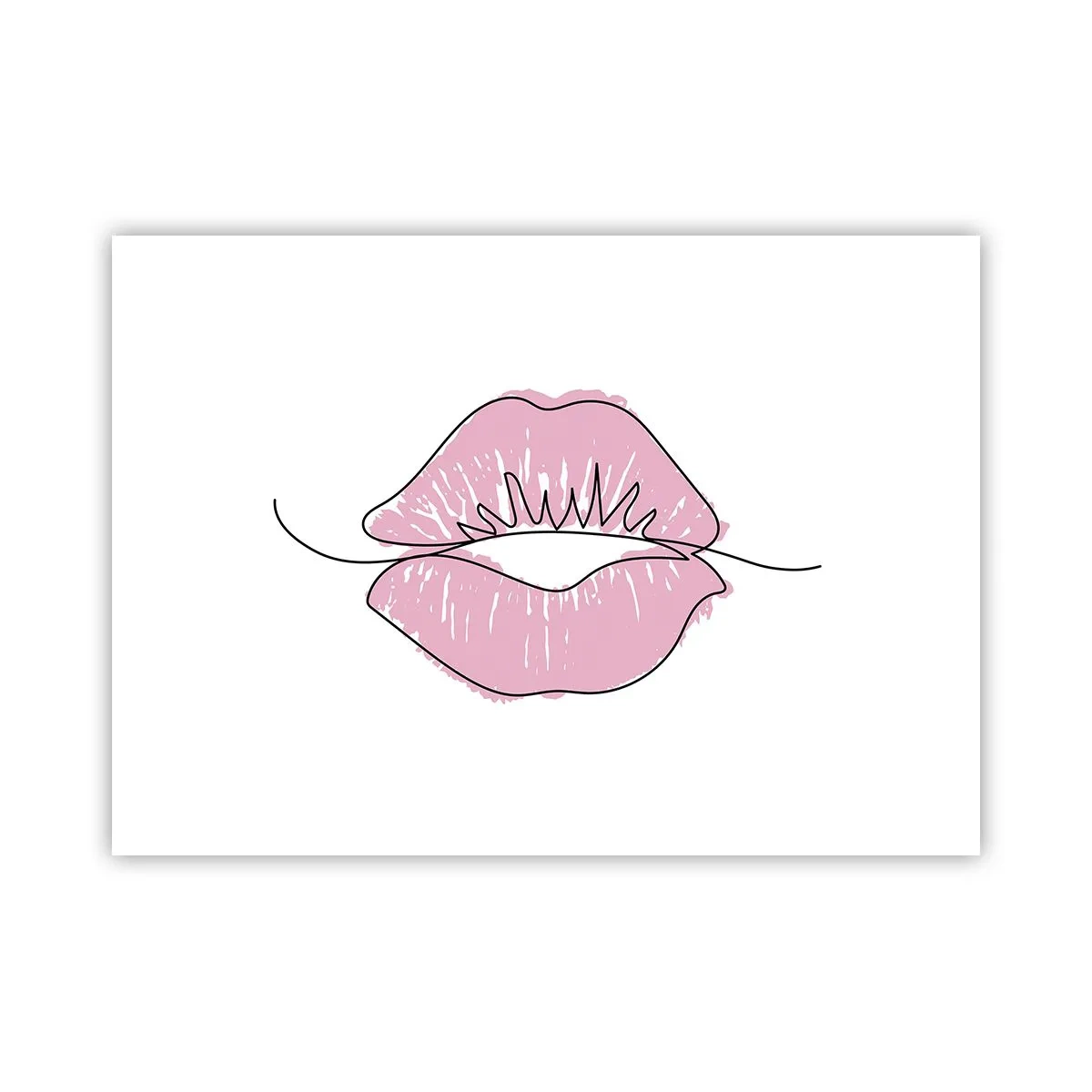 Poster - Pronti al bacio? - 70x50 cm