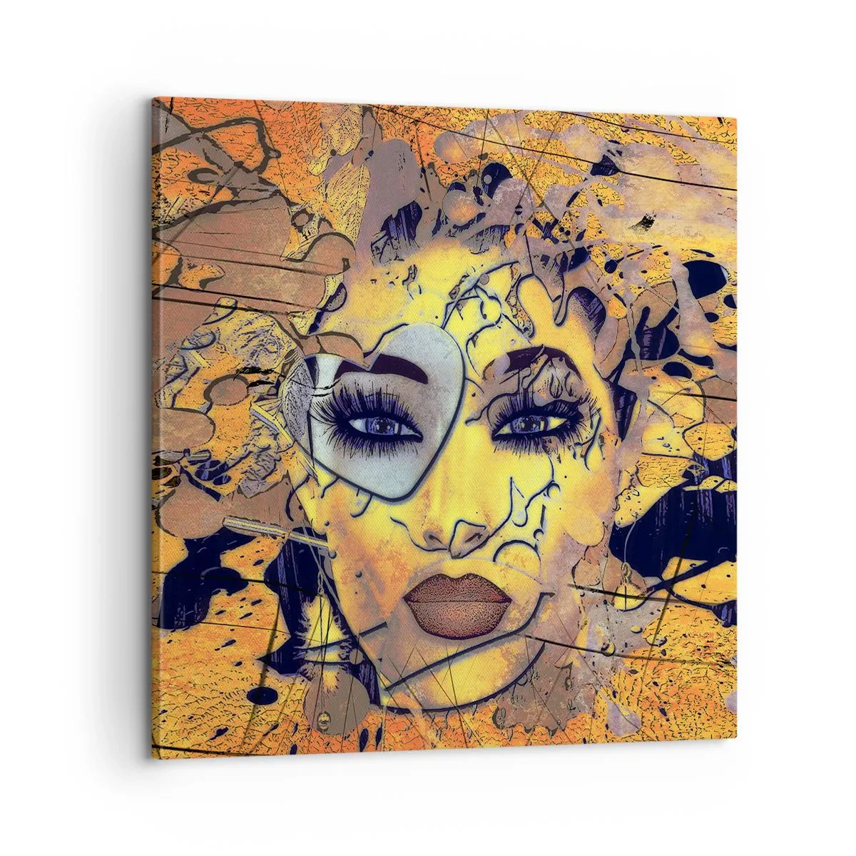 Quadro su tela - Stampe su Tela - Bellezza solare - 60x60 cm