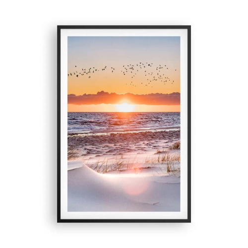 Poster in cornice nera - Paesaggio orizzontale - 61x91 cm