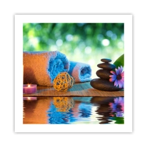 Poster - Tempo per il corpo - 50x50 cm