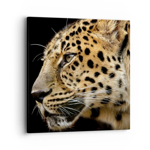 Quadro su tela - Stampe su Tela - Calmo, concentrato, pronto - 40x40 cm