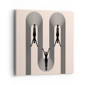 Quadro su tela - Stampe su Tela - Sottosopra - 40x40 cm