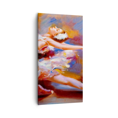 Quadro su tela - Stampe su Tela - La grazia dei cigni - 55x100 cm