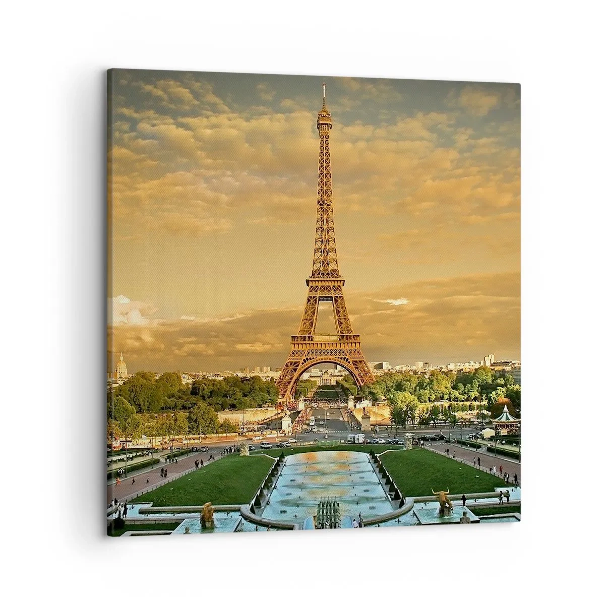 Quadro su tela - Stampe su Tela - La regina di Parigi - 50x50 cm