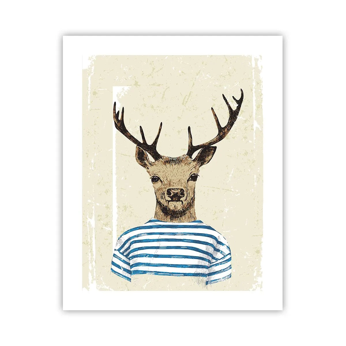 Poster - Mi piacciono le camicie a righe! - 40x50 cm