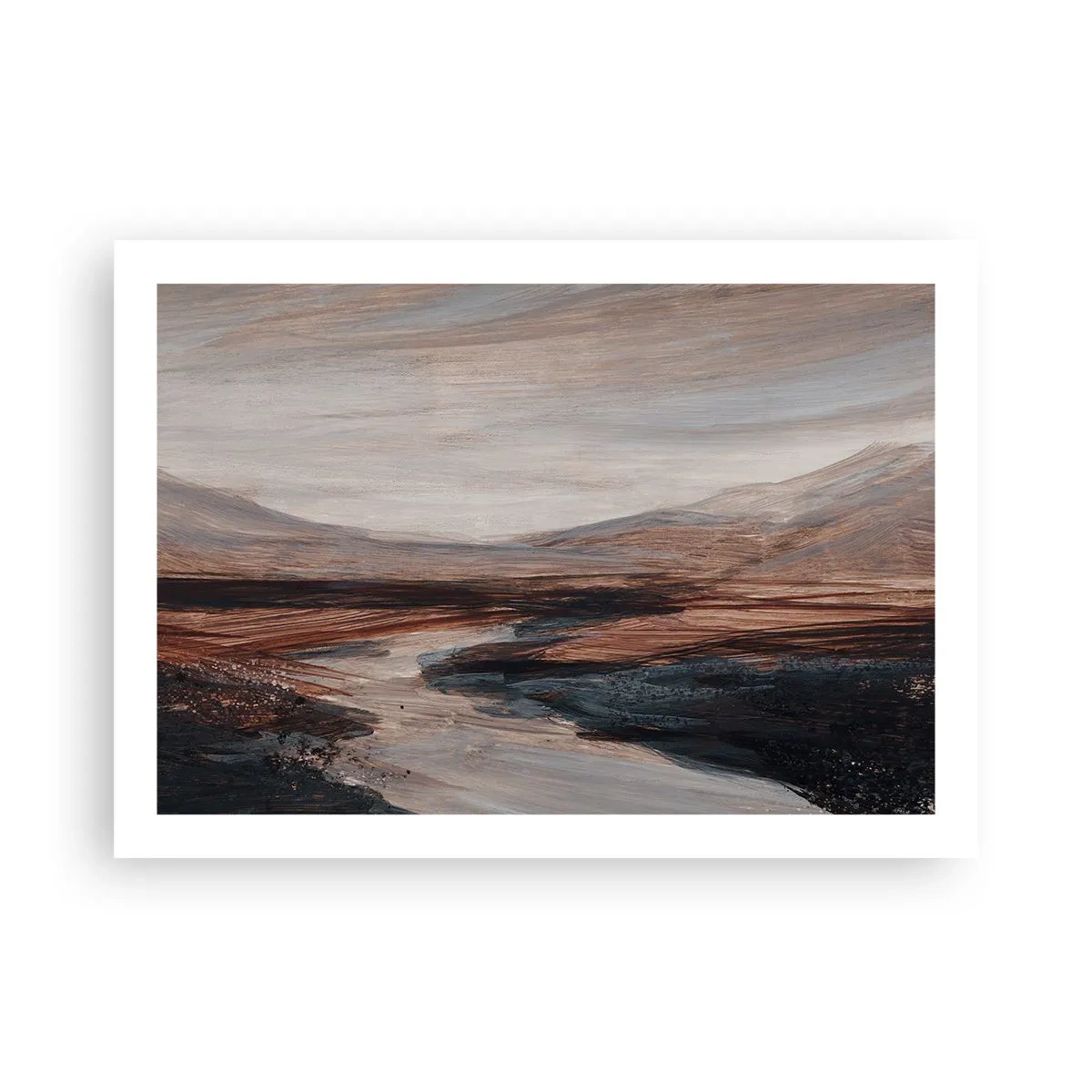 Poster - Valle tranquilla - 70x50 cm