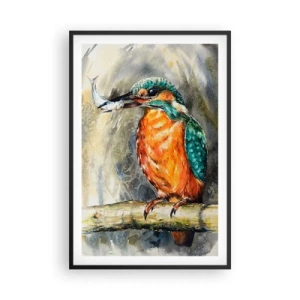 Poster in cornice nera - La legge della natura - 61x91 cm