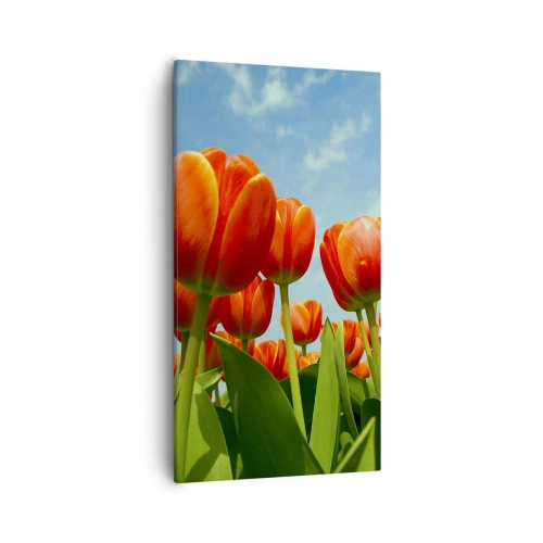 Quadro su tela - Stampe su Tela - A loro non serve nulla oltre al cielo azzurro - 55x100 cm