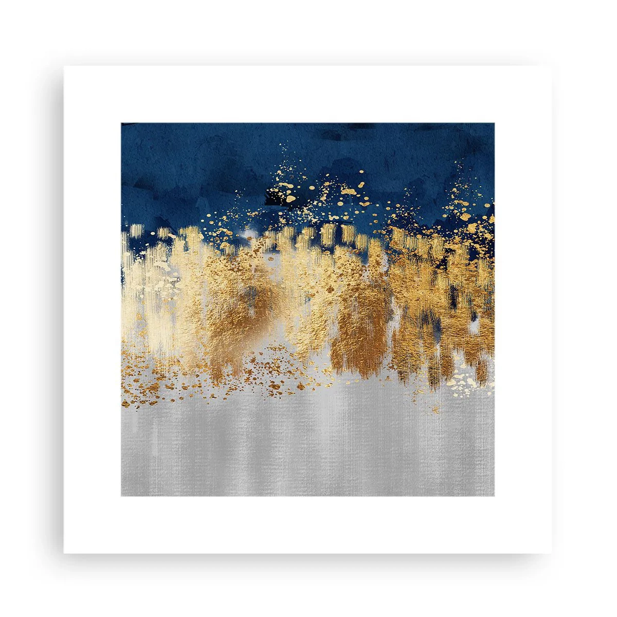 Poster - Composizione moderna con bagliore - 30x30 cm