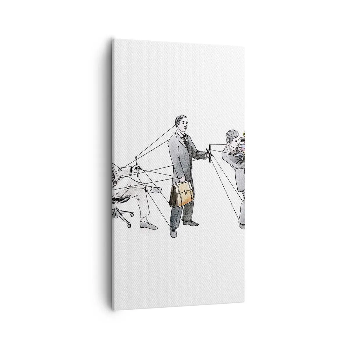 Quadro su tela - Stampe su Tela - Ognuno ha il suo padrone - 55x100 cm