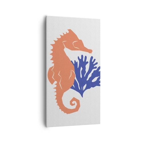 Quadro su tela - Stampe su Tela - Sul prato sottomarino - 55x100 cm