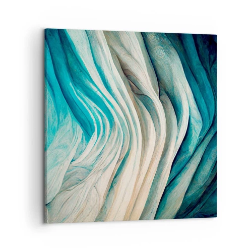 Quadro su tela - Stampe su Tela - Blu insaziabile - 50x50 cm