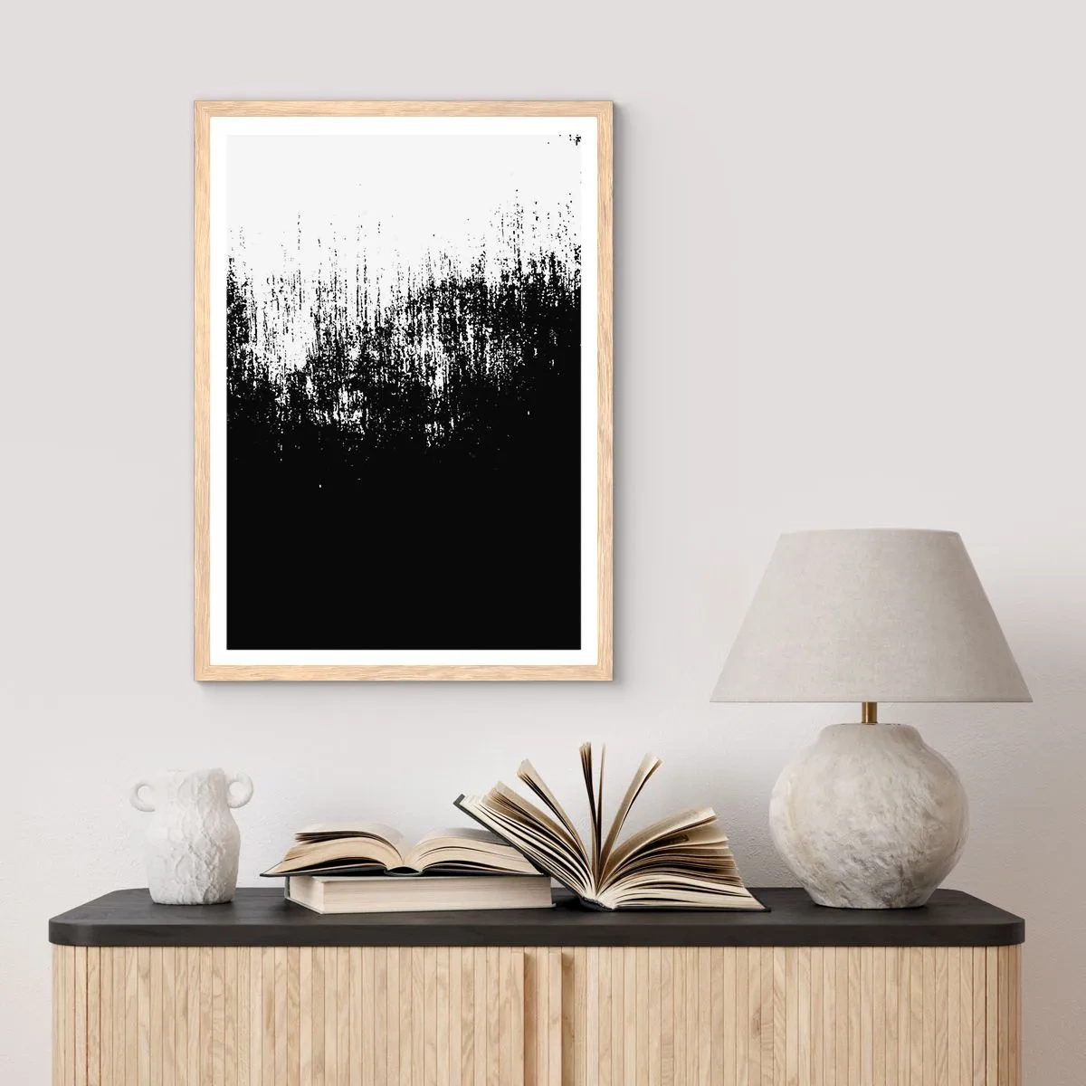 Poster in cornice rovere chiaro - E il vincitore è... - 70x100 cm