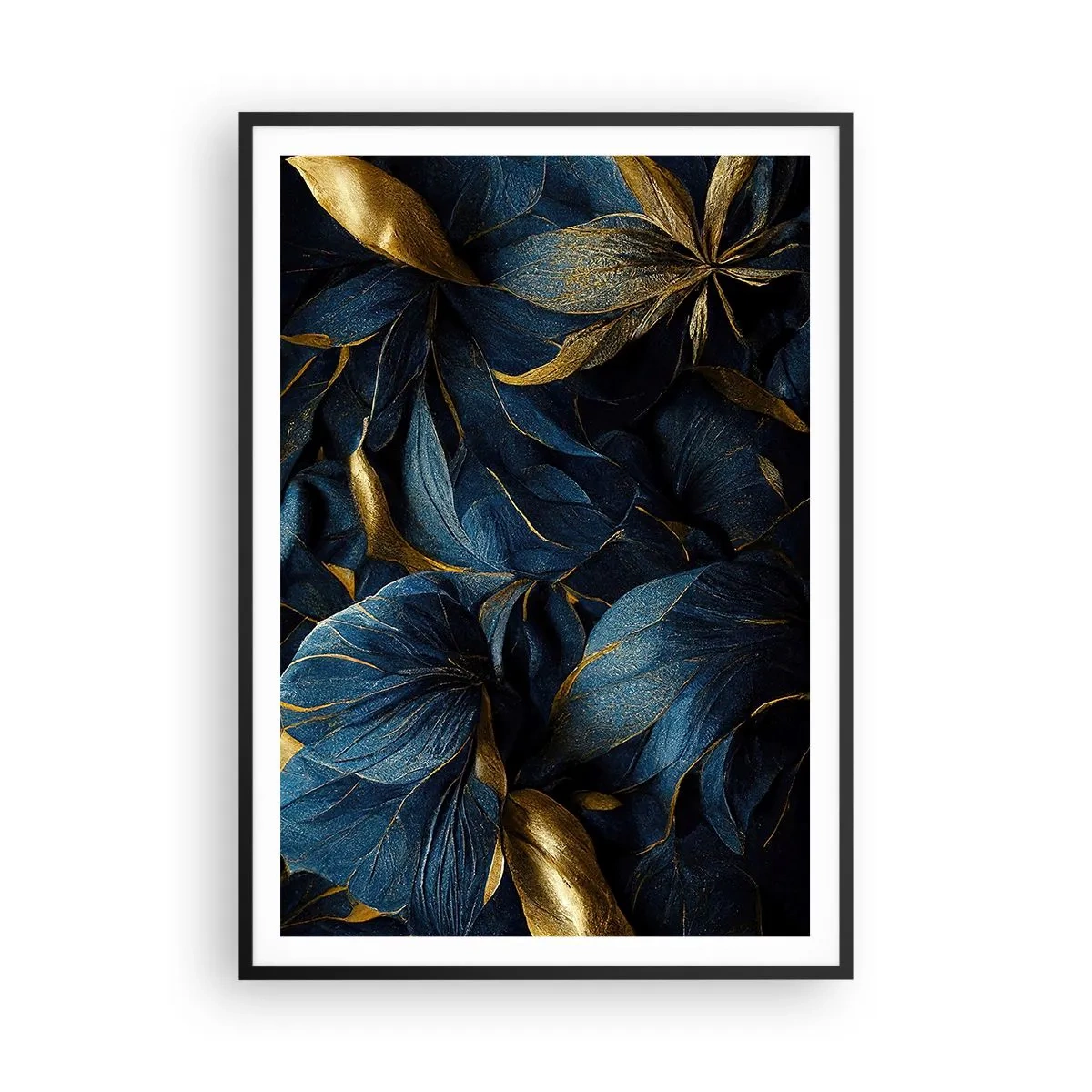 Poster in cornice nera - Foderati d'oro - 70x100 cm