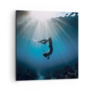 Quadro su tela - Stampe su Tela - Danza subacquea - 50x50 cm