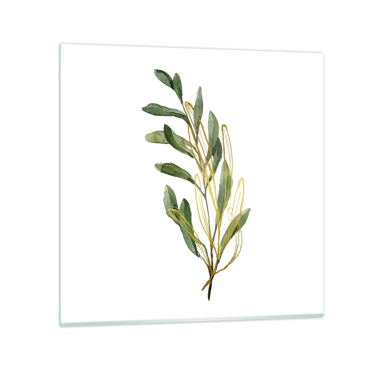 Quadro su vetro - Tutto ciò che è buono - 30x30 cm