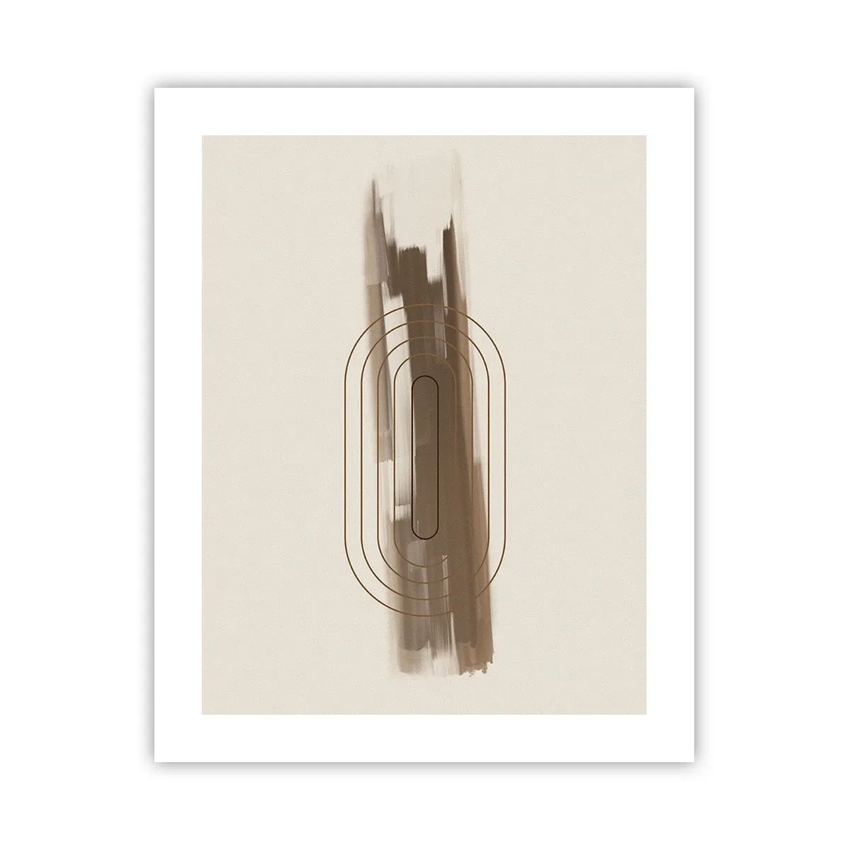 Poster - Un soffio di grigio - 40x50 cm