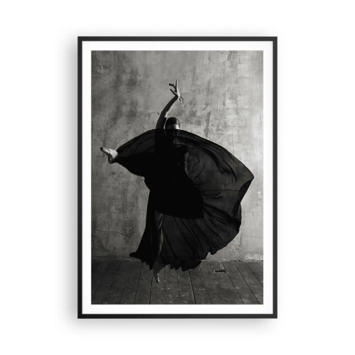 Poster in cornice nera - Fasce piene di passione - 70x100 cm
