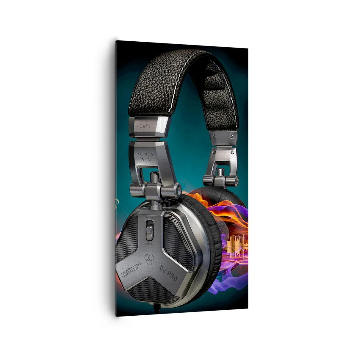 Quadro su tela - Stampe su Tela - Nel fuoco della musica - 65x120 cm