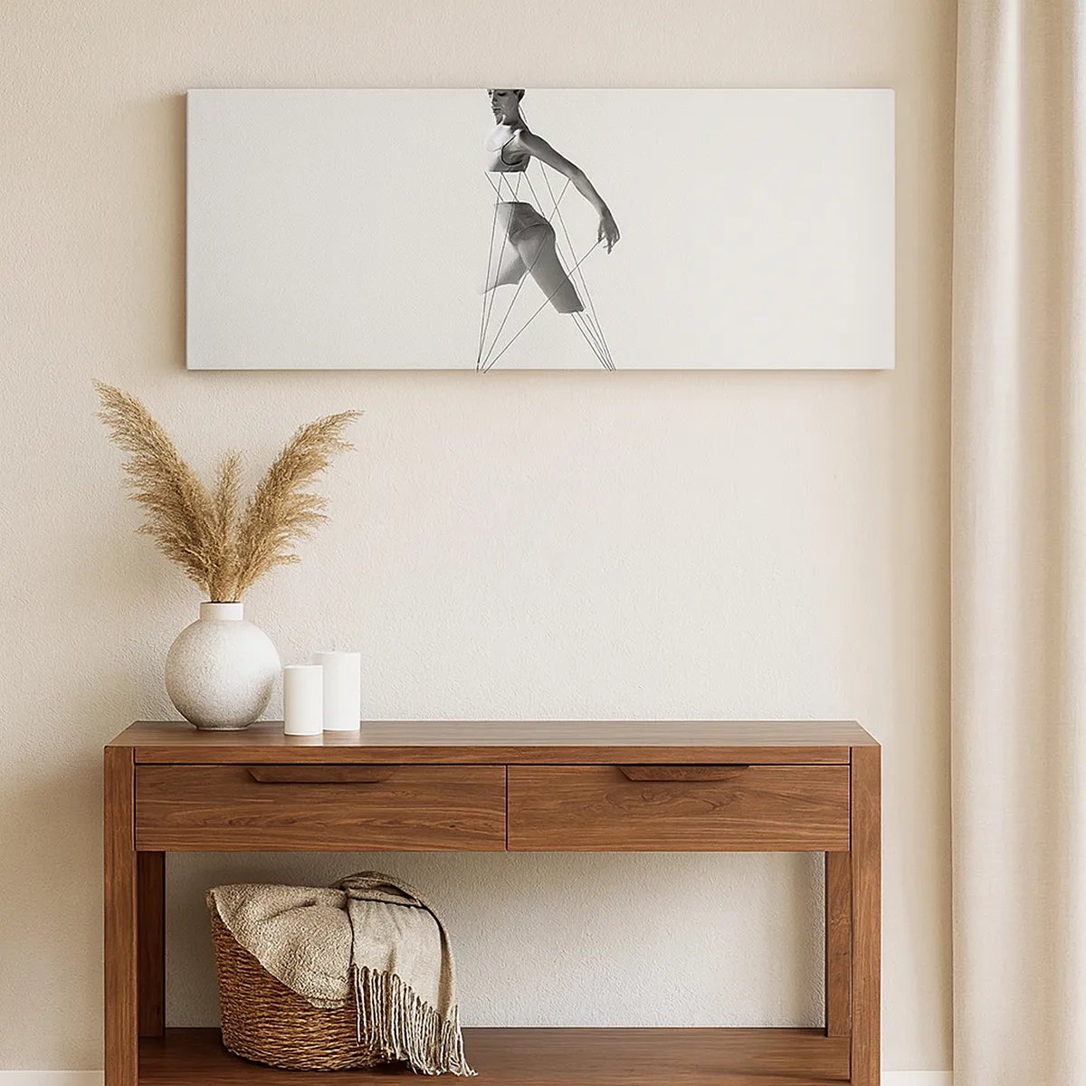 Quadro su tela - Stampe su Tela - Nel teatro del mondo - 30x30 cm