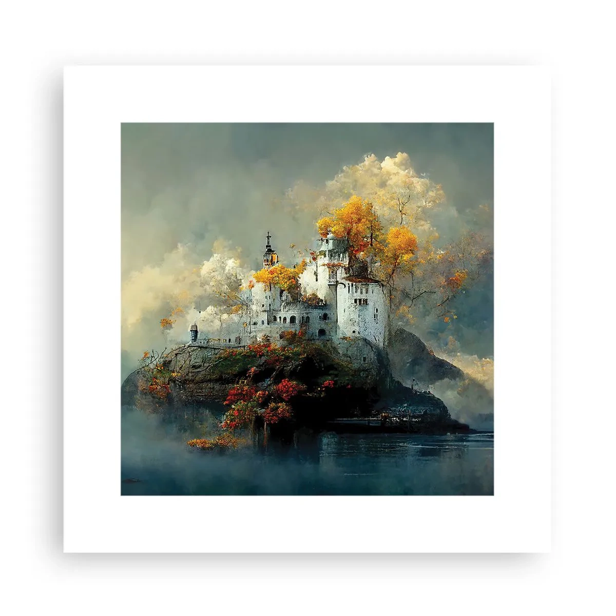 Poster - Inizio di una storia romantica - 30x30 cm