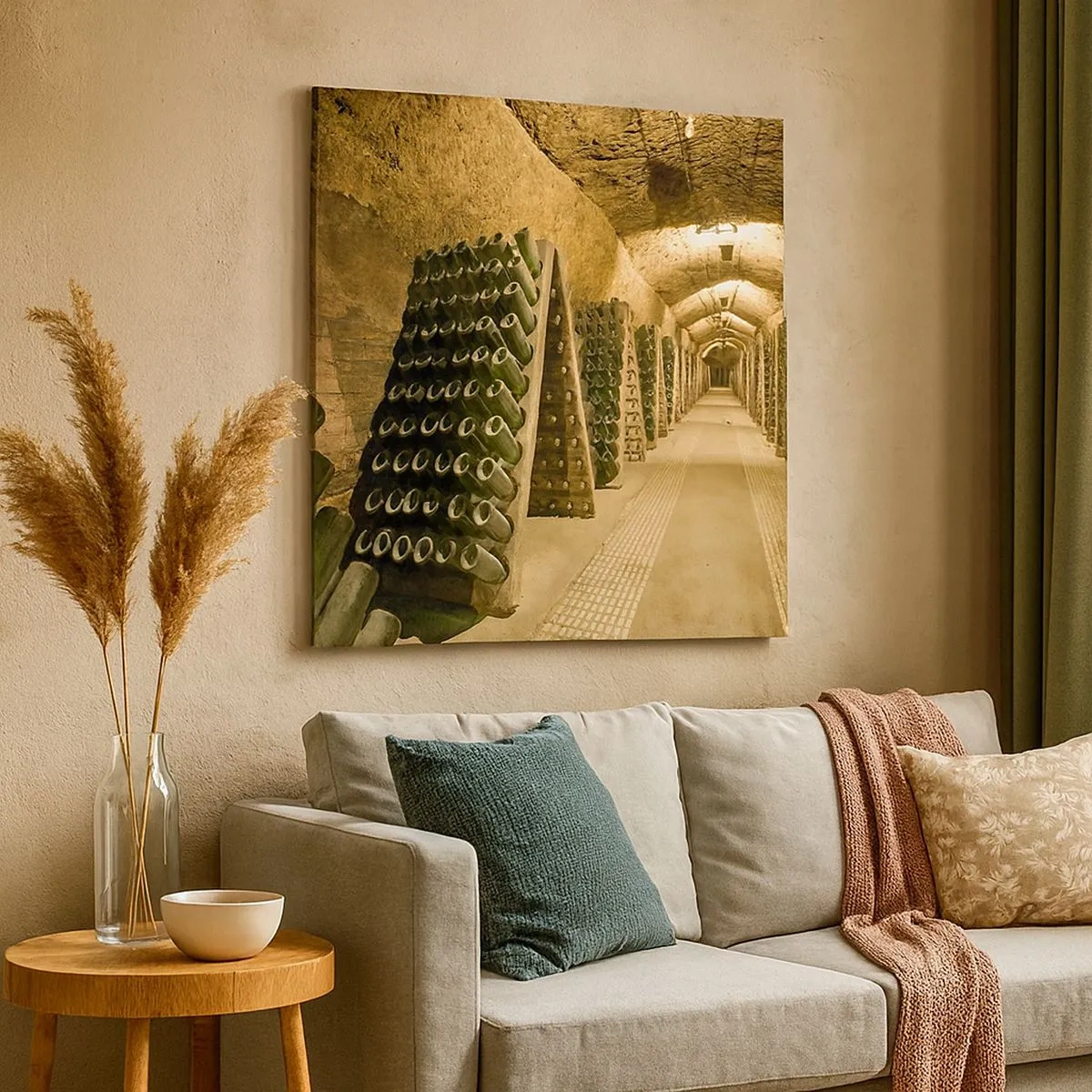 Quadro su tela - Stampe su Tela - Nascita del sapore - 30x30 cm