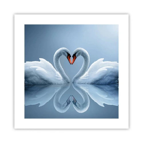 Poster - Il tempo dell'amore - 40x40 cm