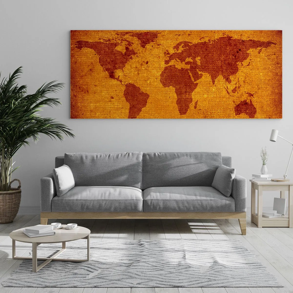 Quadro su vetro - Invito a viaggiare - 90x30 cm