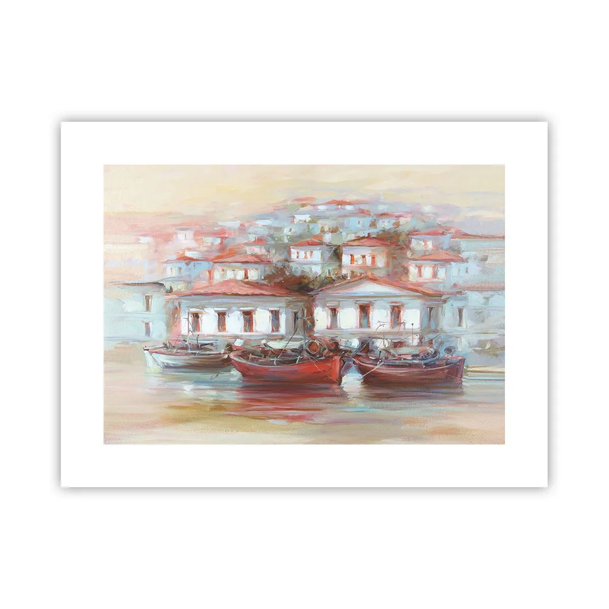 Poster - Cittadina felice - 40x30 cm