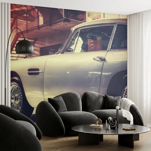 Fotomurali Premium Canvas - La classicità non invecchia - Auto, Settore automobilistico, Vintage ▾ - 350x256 cm