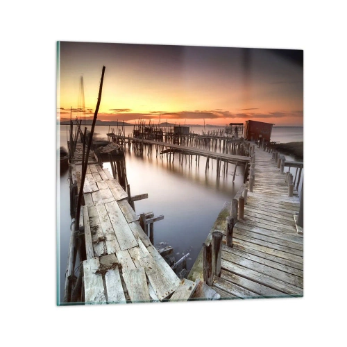 Quadro su vetro - Autentico, non una finzione turistica - 60x60 cm