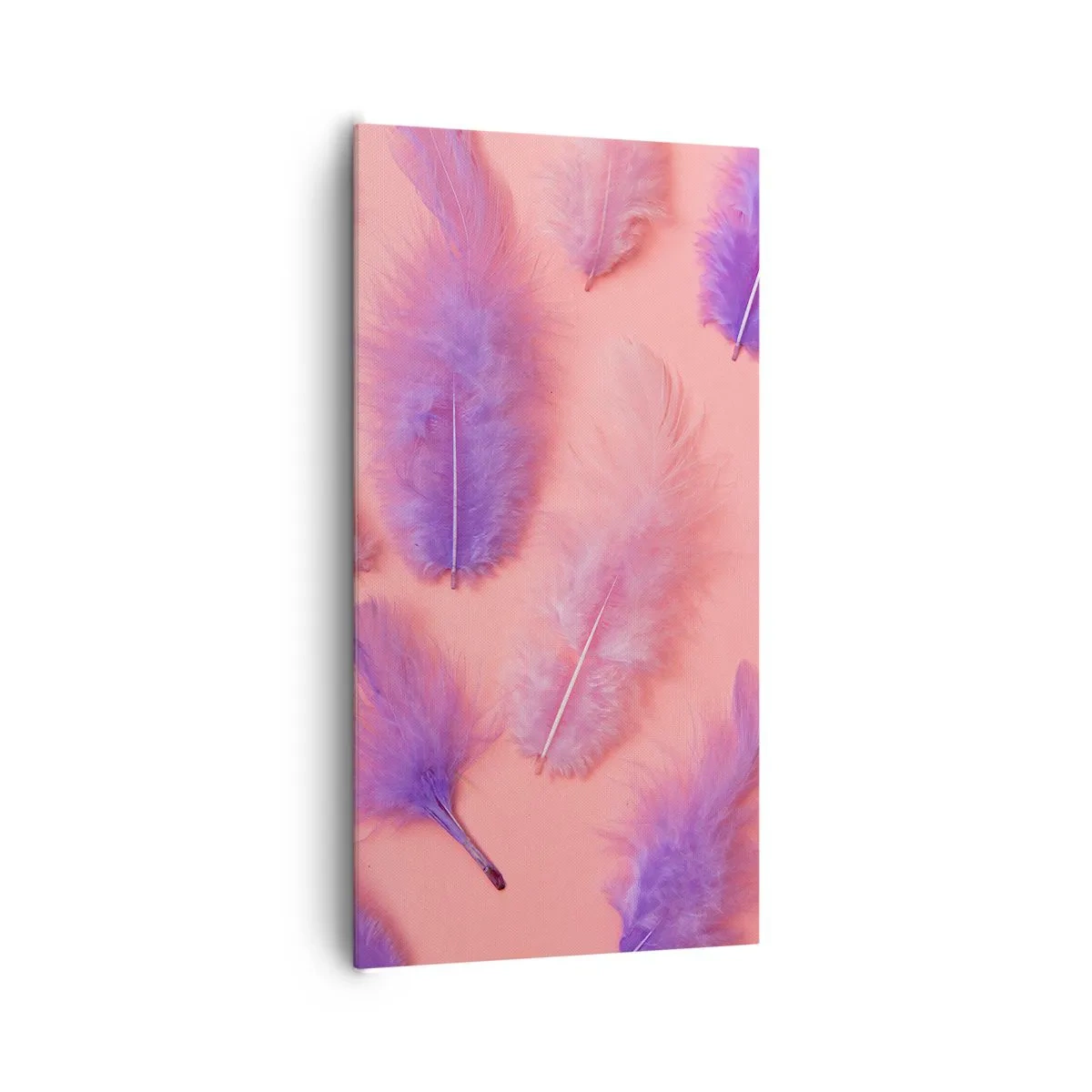 Quadro su tela - Stampe su Tela - L'uccello lilla del desiderio - 65x120 cm