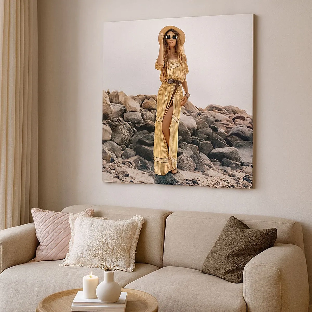 Quadro su tela - Stampe su Tela - La magia delle pietre - 30x30 cm