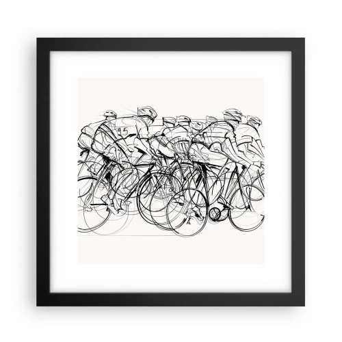 Poster in cornice nera - Insieme - 30x30 cm