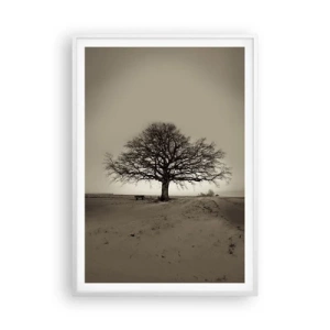 Poster in cornice bianca - Da qui all'eternità - 70x100 cm