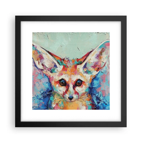 Poster in cornice nera - Siete pronti per me? - 30x30 cm