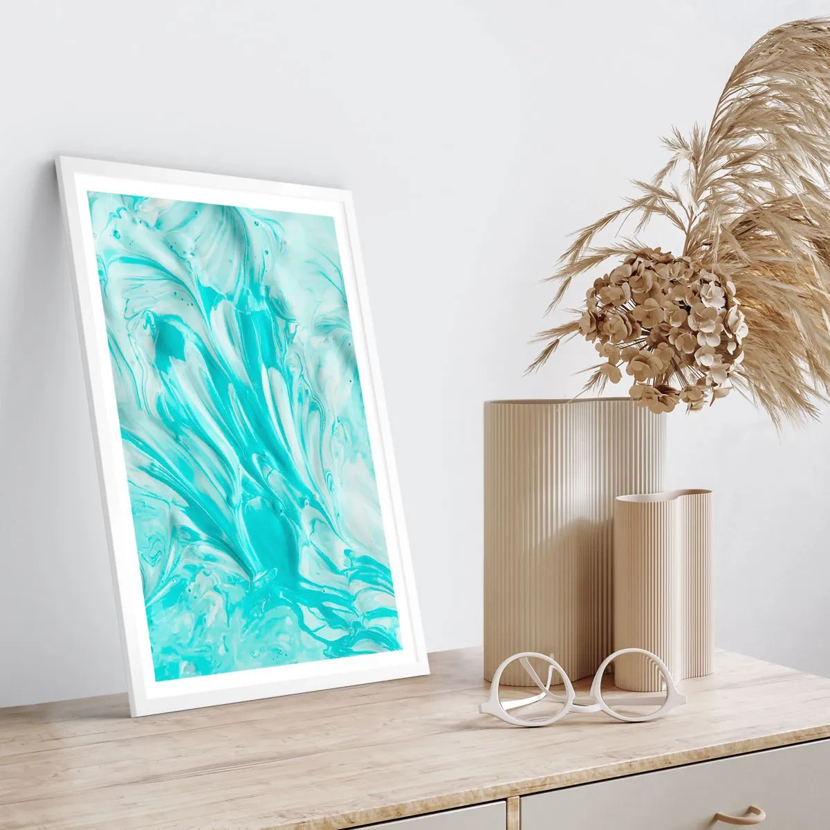 Poster in cornice bianca - Insieme per sempre - 61x91 cm