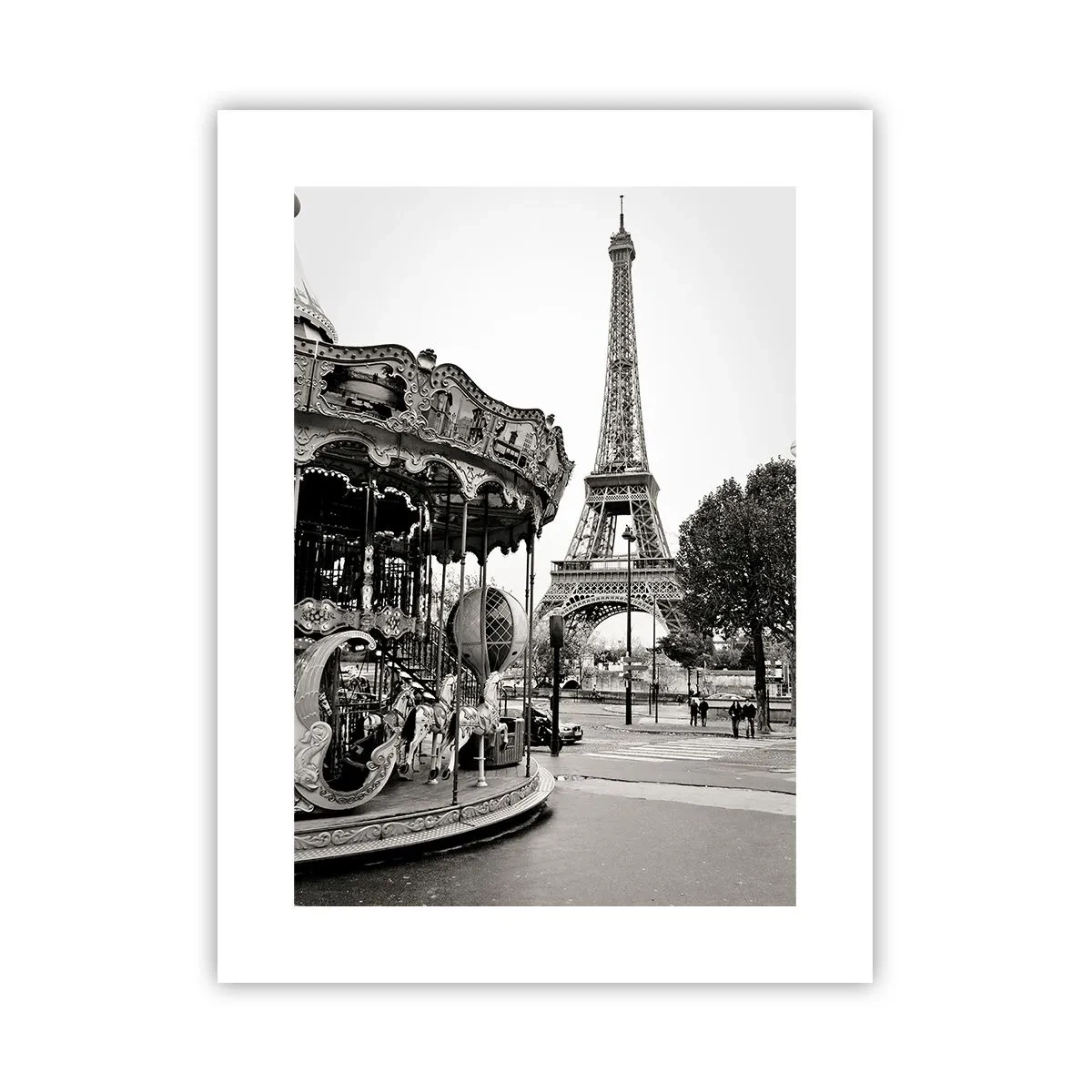 Poster - Se divertimento, solo a Parigi - 30x40 cm